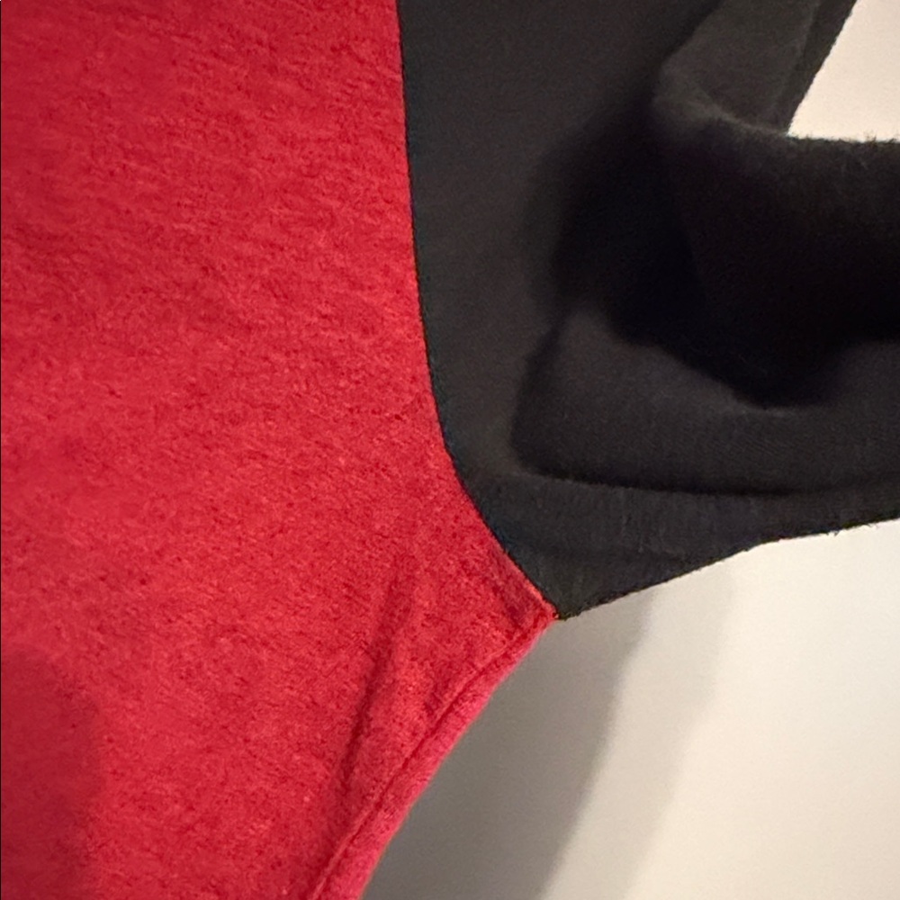 Urban Pipeline Black and Red Long Sleeve Tee - Picture 4 of 6